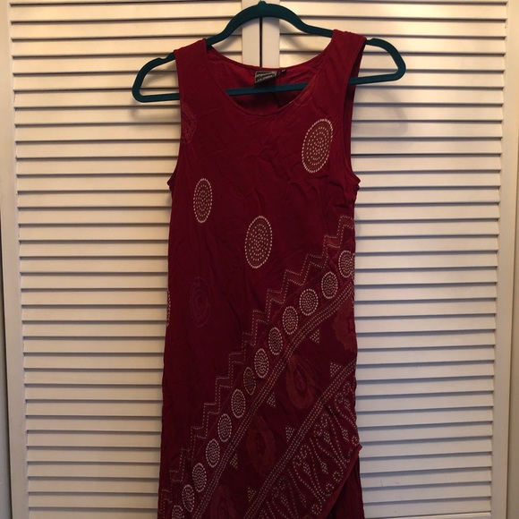 Dot Patterned Dress - Picture 2 of 6